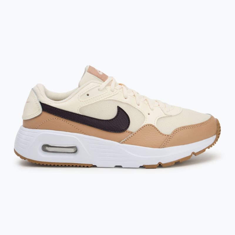 Nike Air Max SC children's shoes pale ivory/hemp/burgundy ash 2