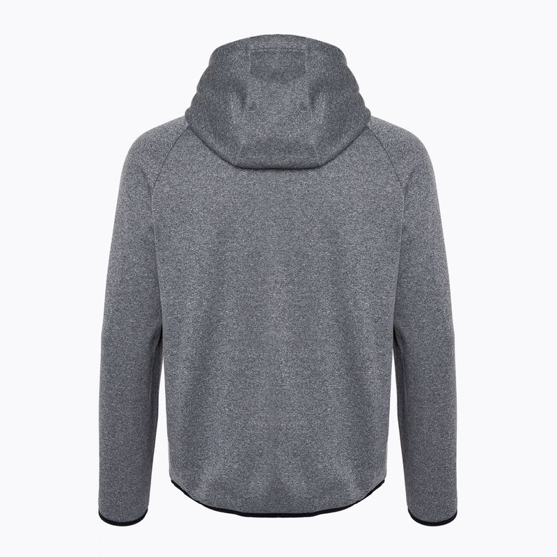 Men's Nike Therma-FIT Fitness sweatshirt black/heather/black/white 2