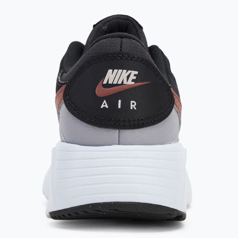 Nike Air Max SC children's shoes black/ dark pony/ cement grey 6