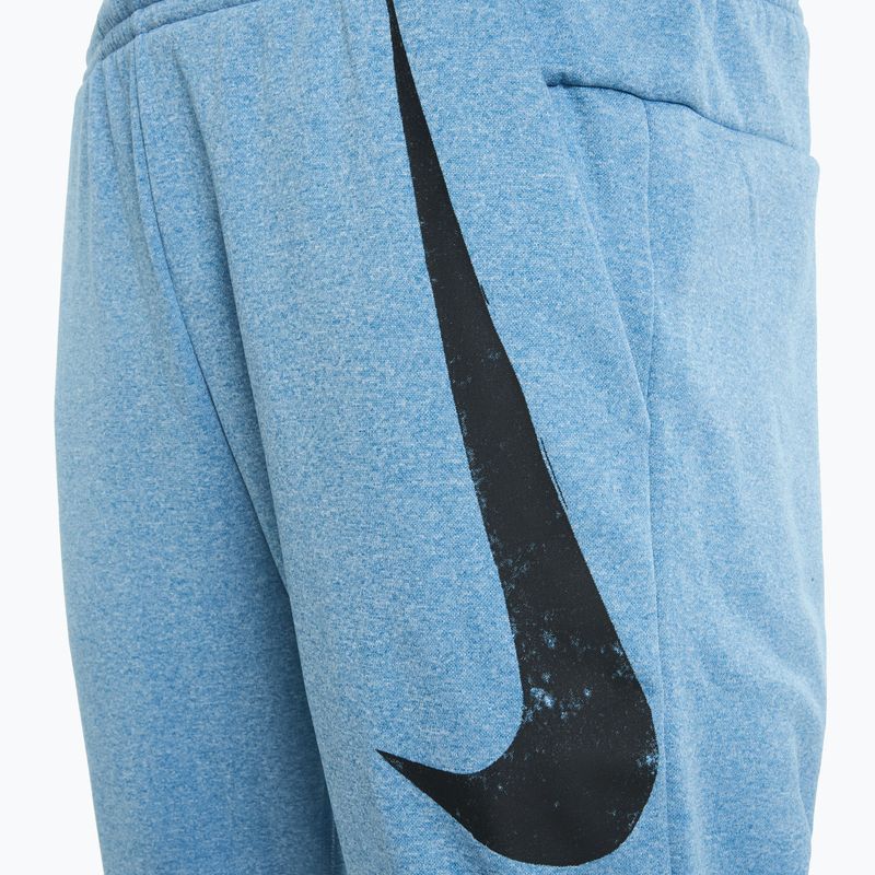 Men's Nike Therma-FIT Fitness trousers aegean storm / heather / aegean storm / black 3