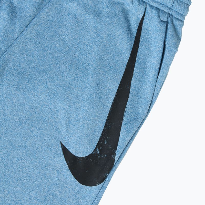 Men's Nike Therma-FIT Fitness trousers aegean storm / heather / aegean storm / black 5