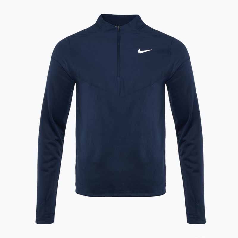 Men's Nike Sphere Element Therma-FIT 1/2 Zip obsidian running sweatshirt