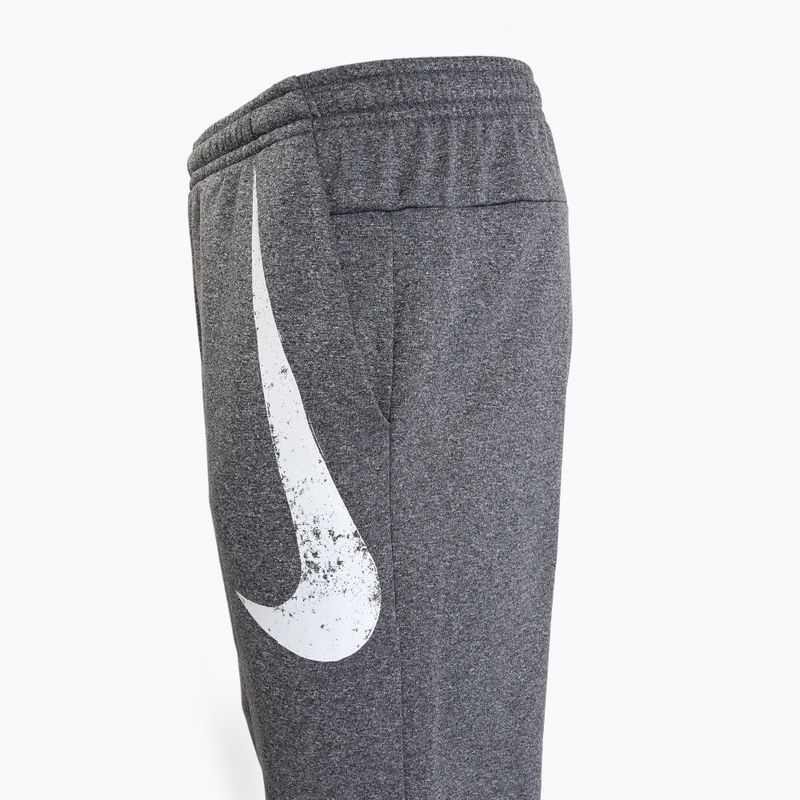 Men's Nike Therma-FIT Fitness trousers black/heather/black/white 3