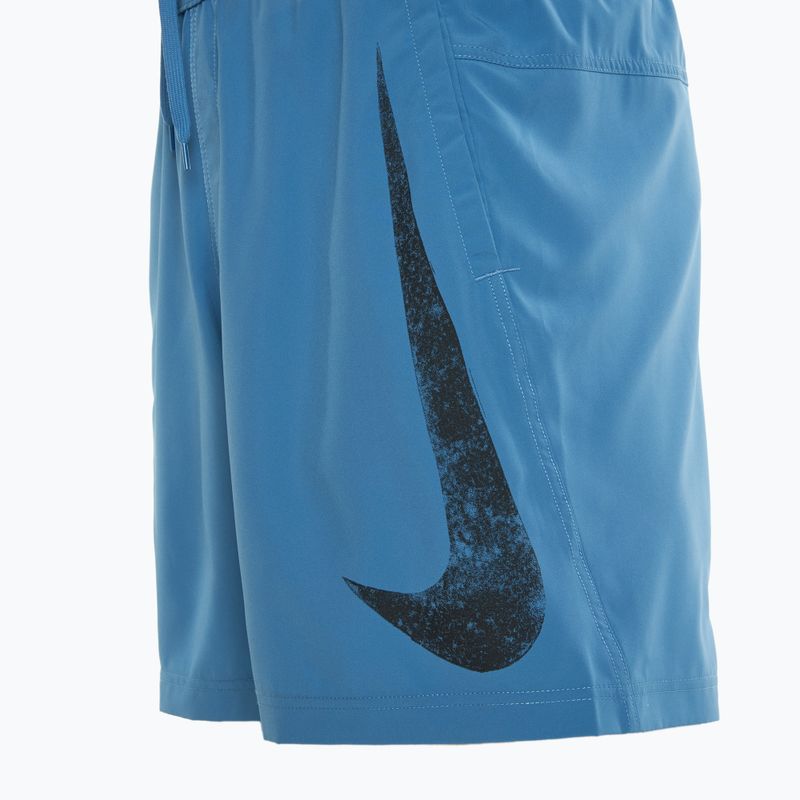 Men's Nike Form Swoosh Dri-Fit 7" shorts aegean storm/black 3