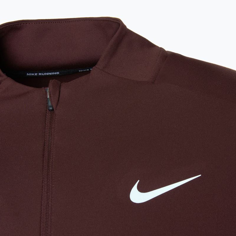 Men's Nike Dri-FIT Element 1/2-Zip running longsleeve burgundy crush 3