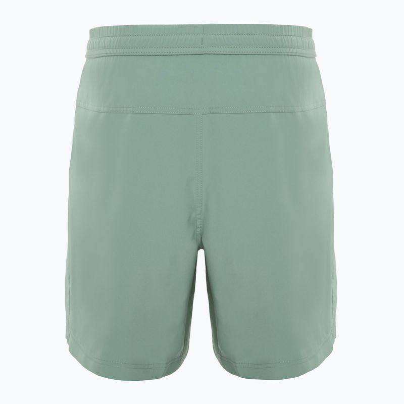 Men's Nike Form Dri-FIT 7" Unlined Versatile jade horizon / black running shorts 2