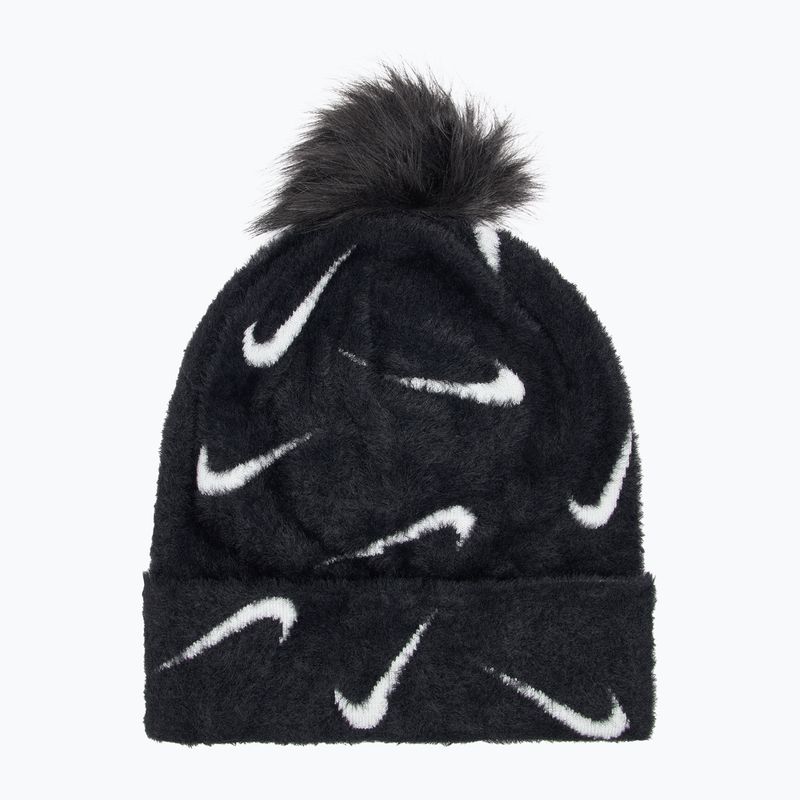 Nike Peak black/photon dust children's winter beanie 2