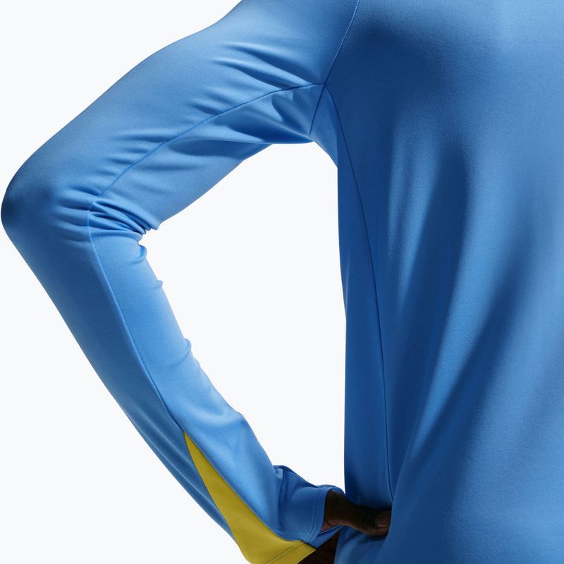 Men's football longsleeve Nike FC Barcelona Strike Fourth Knit Drill Top university blue/opti yellow 5