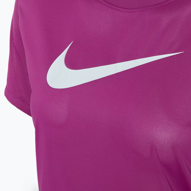 Nike Dri-Fit hot fuchsia women's training t-shirt 3