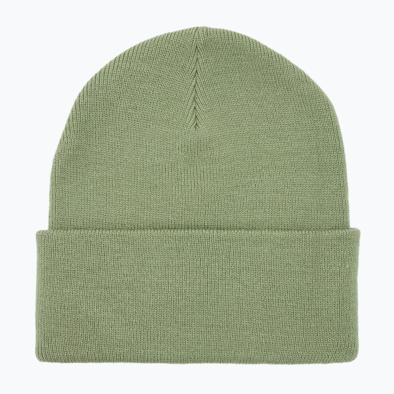 Nike Peak oil green/white children's winter beanie 2