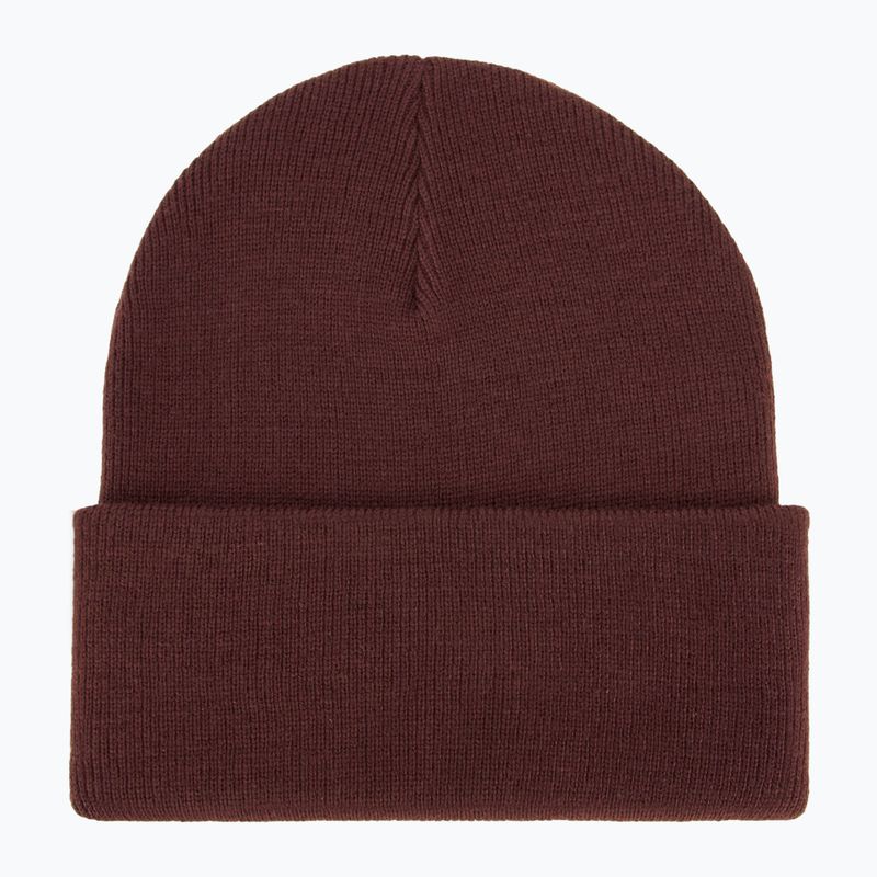 Nike Peak burgundy crush/white children's winter beanie 2