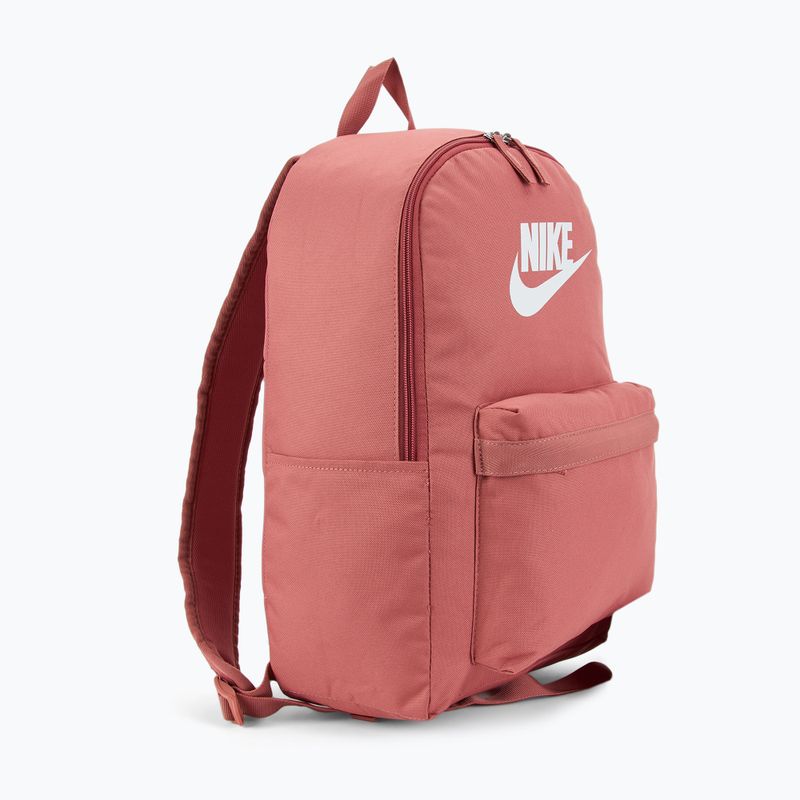 Nike Heritage 25 l backpack canyon pink/ canyon pink/ summit white 2