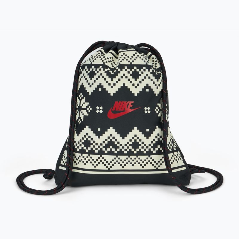 Bag Nike Heritage 13 l black/coconut milk/university red