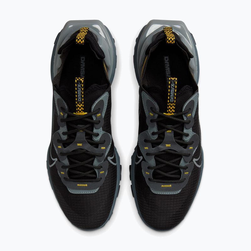 Men's shoes Nike React Vision Black/Laser Orange/Cool Grey 5