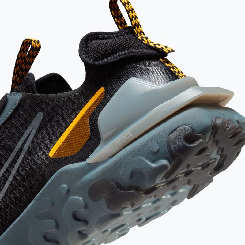Men's shoes Nike React Vision Black/Laser Orange/Cool Grey 8