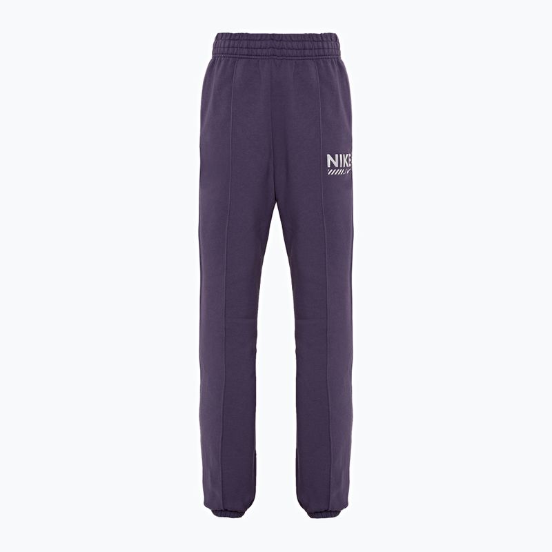 Women's Nike Sportswear Fleece dark raisin trousers