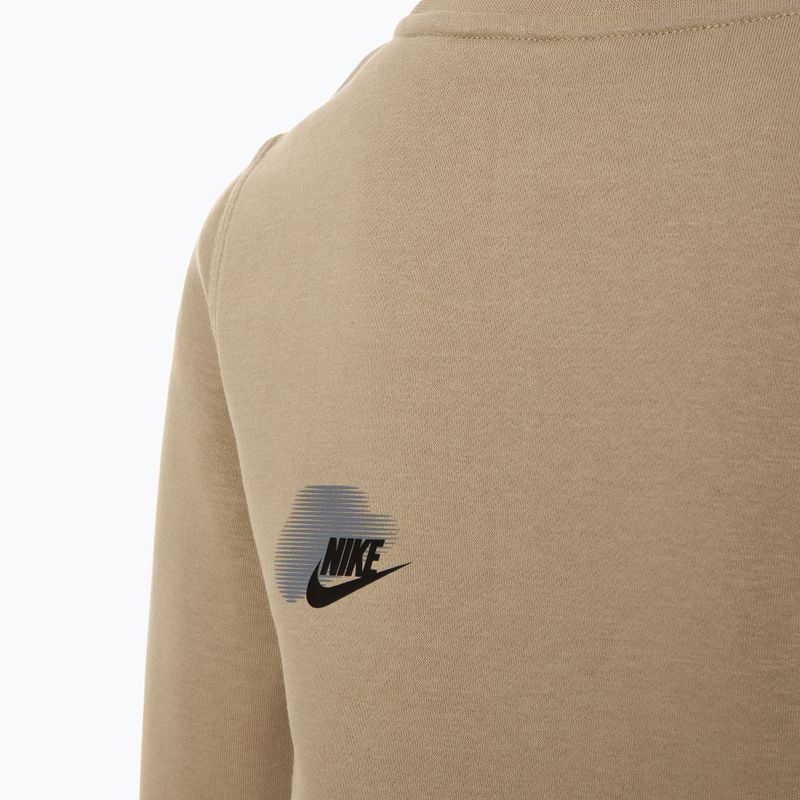 Nike Sportswear Standard Issue Crew-Neck khaki children's sweatshirt 4