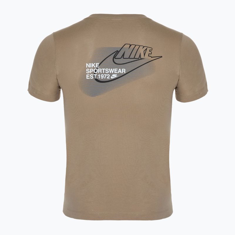 Nike Sportstwear Standard Issue khaki children's t-shirt 2