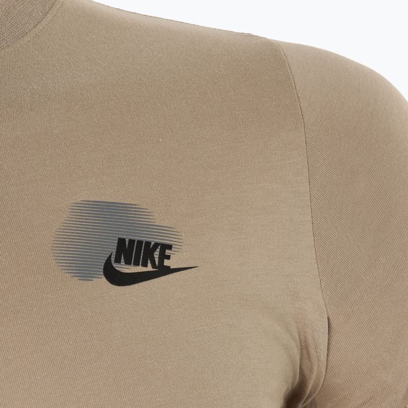 Nike Sportstwear Standard Issue khaki children's t-shirt 3