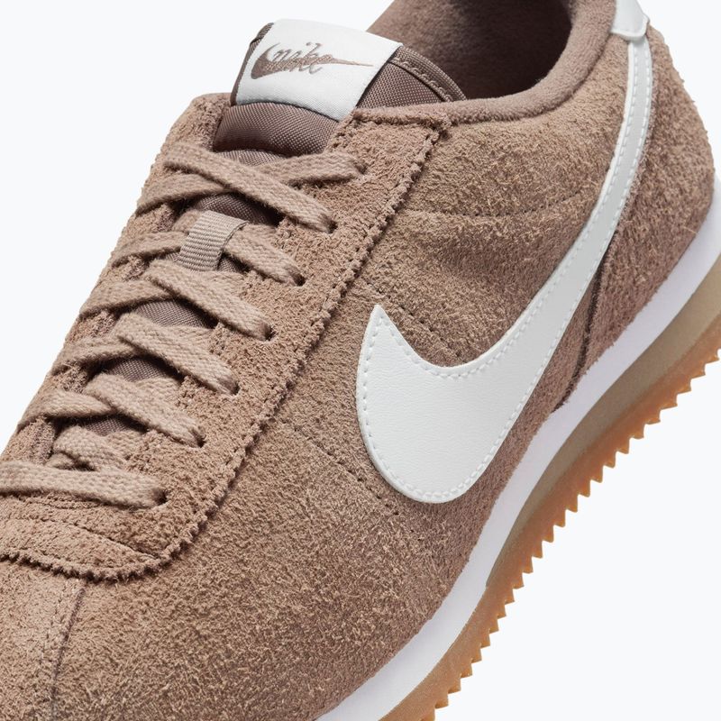 Women's shoes Nike Cortez Vintage Suede mink brown/gum med brown/white 3