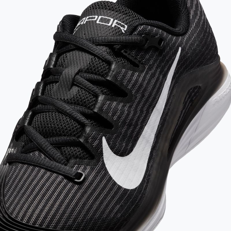Women's tennis shoes Nike Vapor 12 black/dark smoke grey/white 8