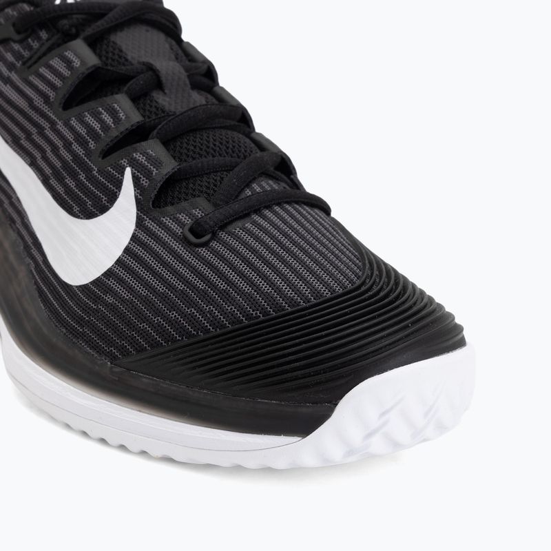 Men's tennis shoes Nike Vapor 12 Clay black/dark smoke grey/white 7