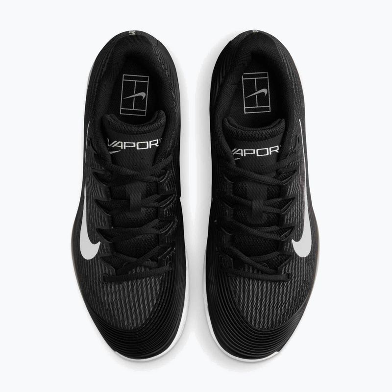 Men's tennis shoes Nike Vapor 12 Clay black/dark smoke grey/white 12