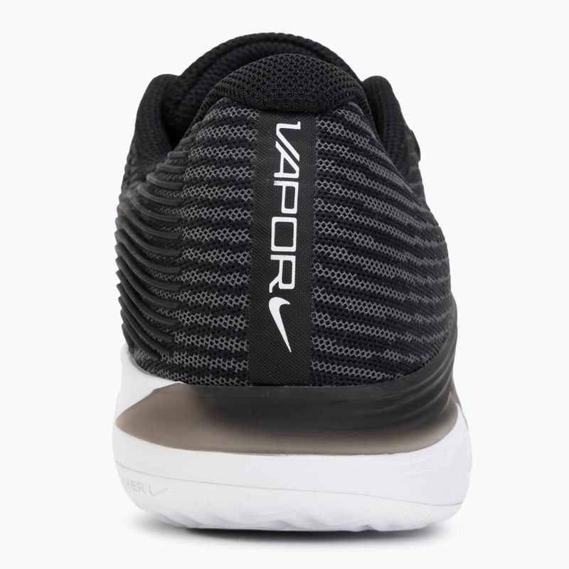 Women's tennis shoes Nike Vapor 12 black/dark smoke grey/white 6