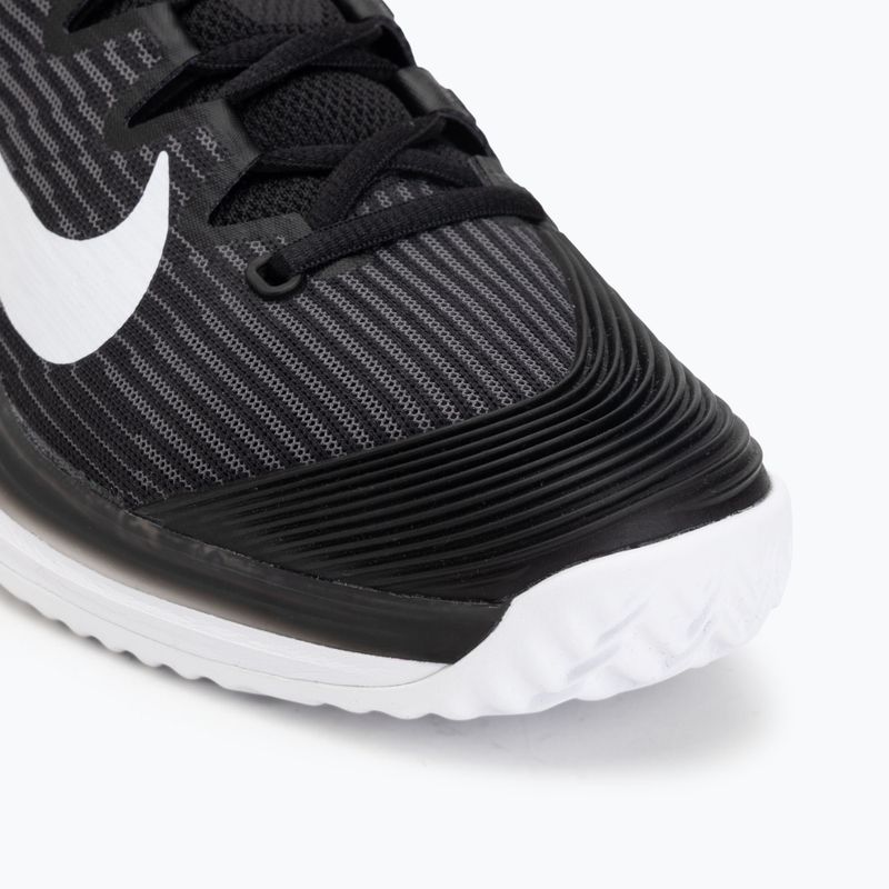 Women's tennis shoes Nike Vapor 12 black/dark smoke grey/white 7