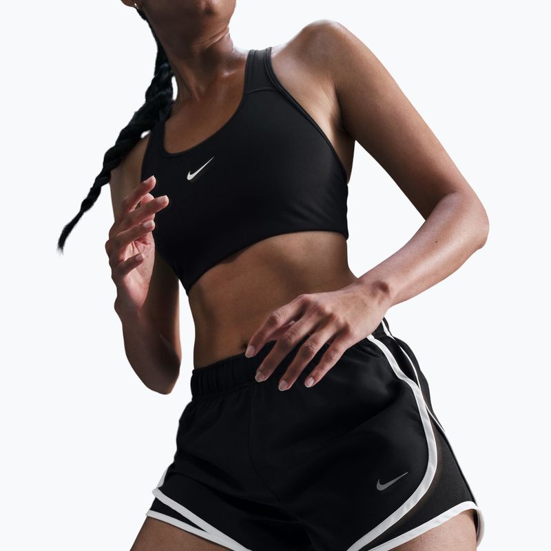 Women's running shorts Nike Tempo Dri-Fit Mid-Rise black/black/white 6