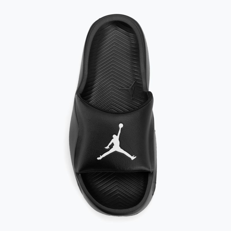Children's slides Nike Jordan Franchise black/white 5