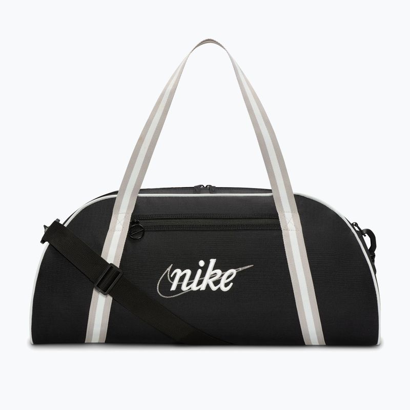 Women's training bag Nike Gym Club Retro 24 l black/college grey/summit white
