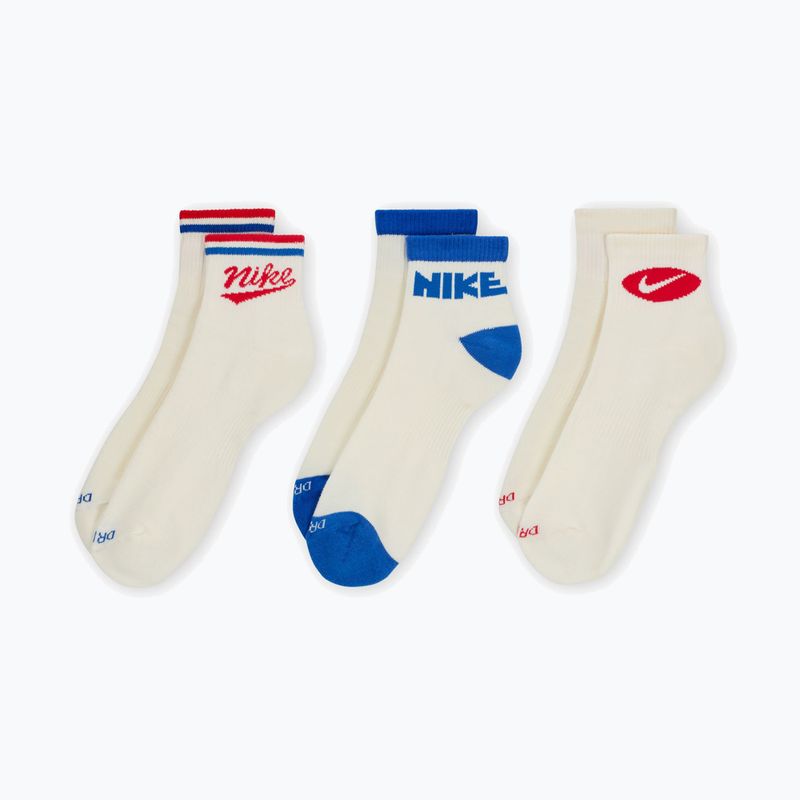 Men's socks Nike Everyday Plus Ankle 3 pairs multi-color/901 2