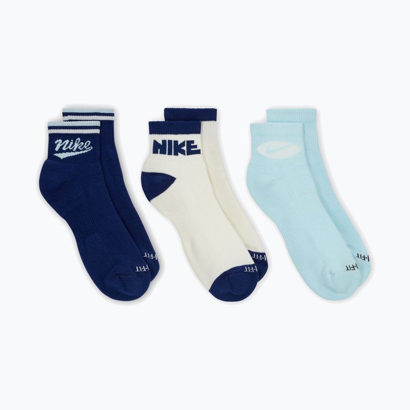 Menʼs Nike Everyday Plus Ankle socks 3 pairs multicolour/902