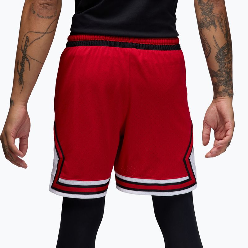 Men's basketball shorts Jordan Mesh Diamond 4" gym red/white/black 4