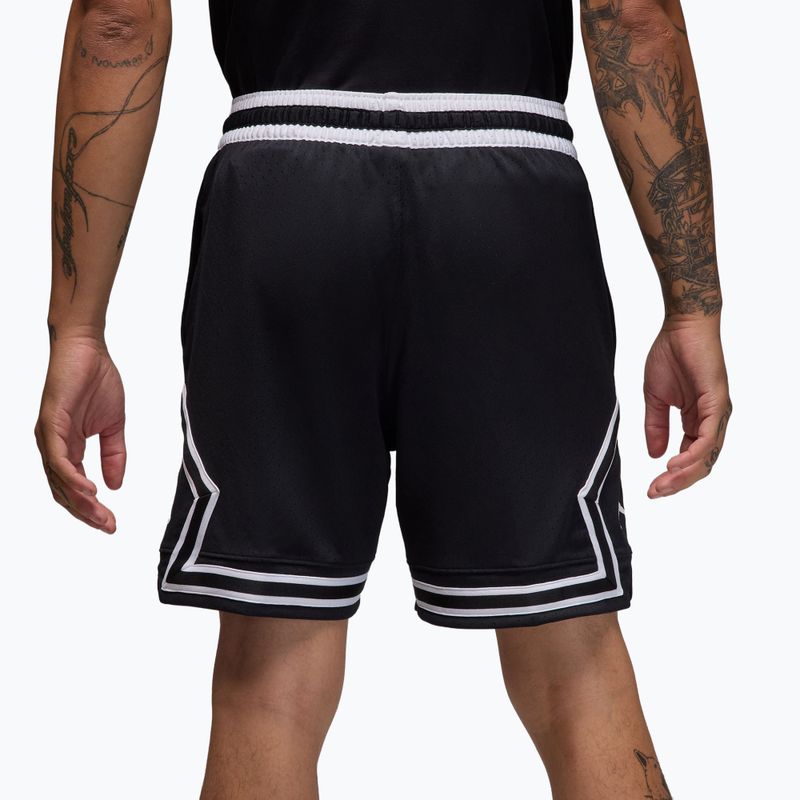 Men's basketball shorts Jordan Mesh Diamond 4" black/white/white 4