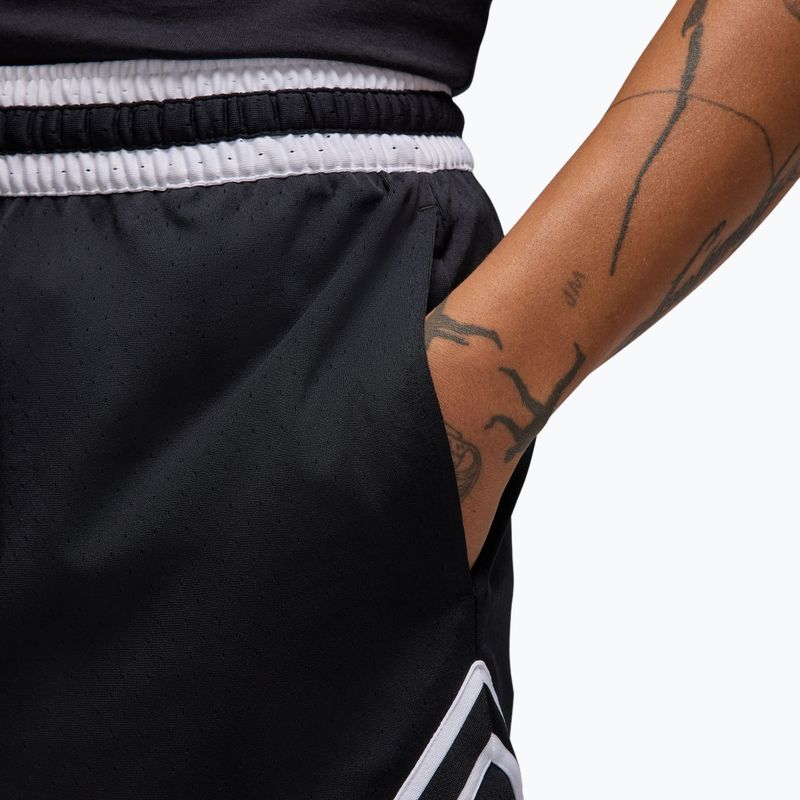 Men's basketball shorts Nike Jordan Mesh Diamond 4" black/white/white 5