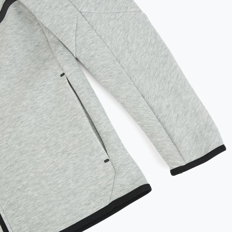 Men's sweatshirt Nike Tech Windrunner Full Zip cave dark grey heather/black 10