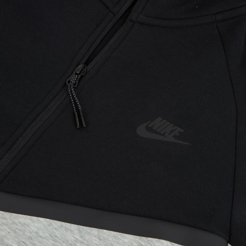Men's sweatshirt Nike Tech black/dark grey heather/black 11