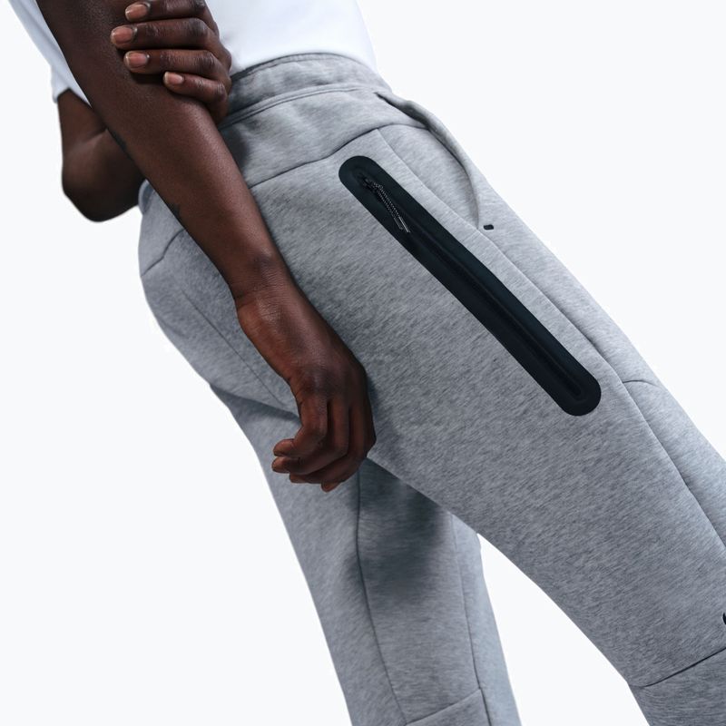 Men's trousers Nike Tech Joggers dark grey heather/black 4