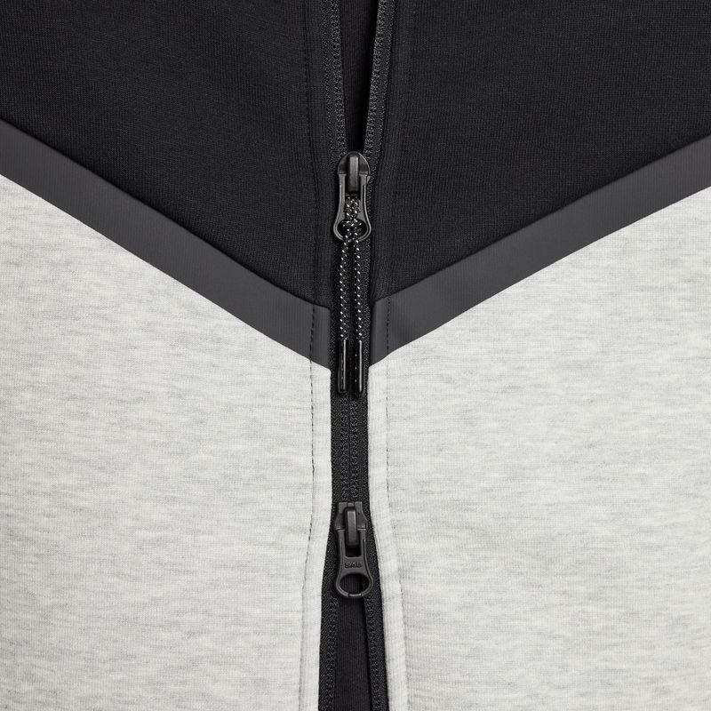 Men's sweatshirt Nike Tech black/dark grey heather/black 7