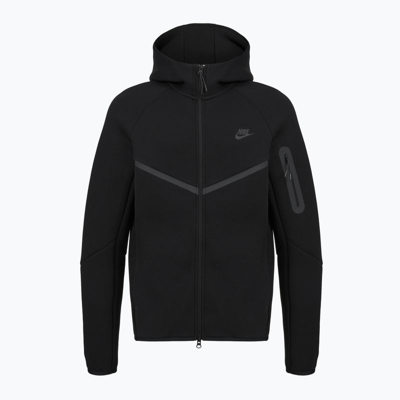 Men's sweatshirt Nike Tech Windrunner Full Zip cave black/black 6