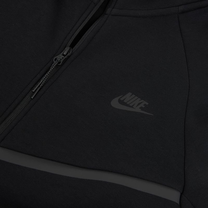 Men's sweatshirt Nike Tech Windrunner Full Zip cave black/black 8