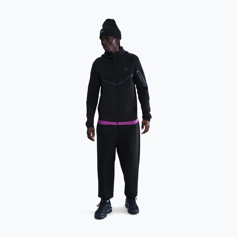 Men's sweatshirt Nike Tech Windrunner Full Zip cave black/black 2