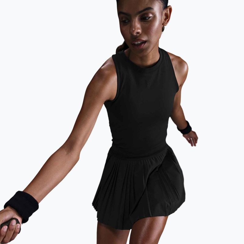 Tennis skirt Nike Court Dri-Fit Advantage Pleated black/black 6