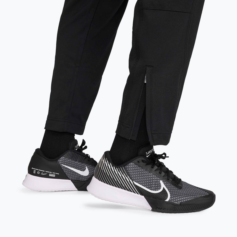 Men's tennis trousers Nike Court Heritage black/black 6