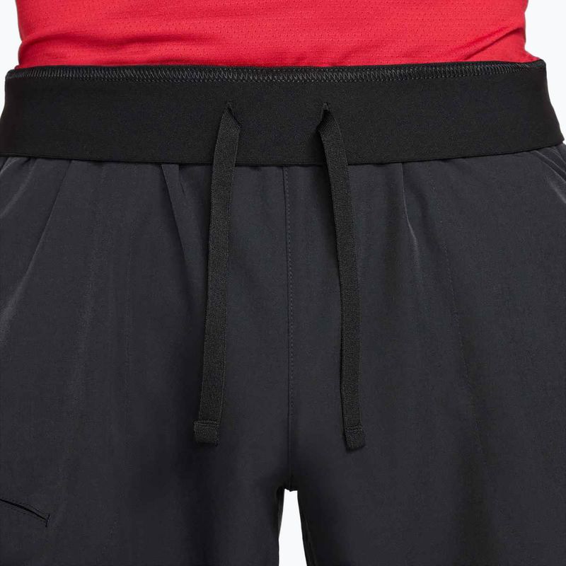Men's Nike Court Dri-Fit Advantage 6" tennis shorts black / white 5
