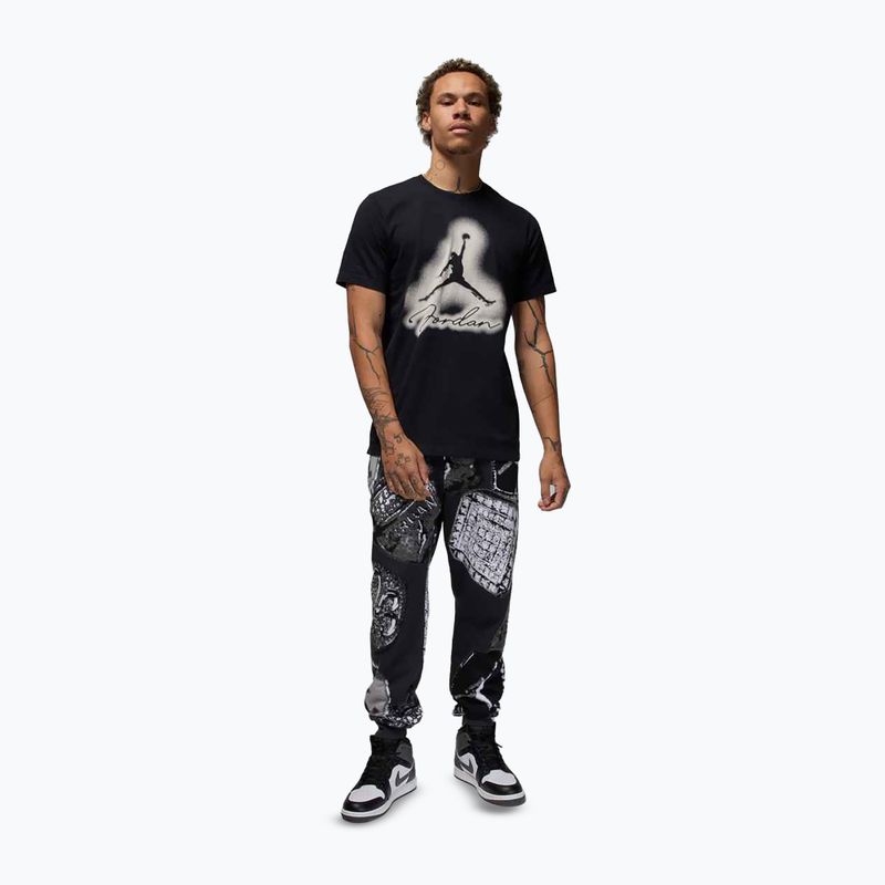 Men's T-shirt Nike Jordan Flight MVP black/sail/sail 2