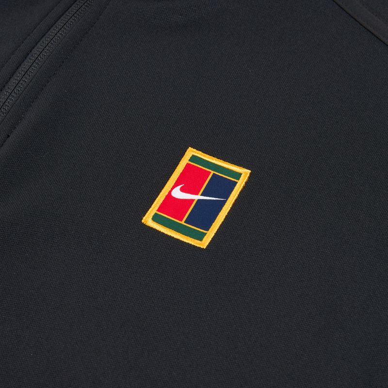 Men's tennis sweatshirt Nike Court Heritage black/black 9