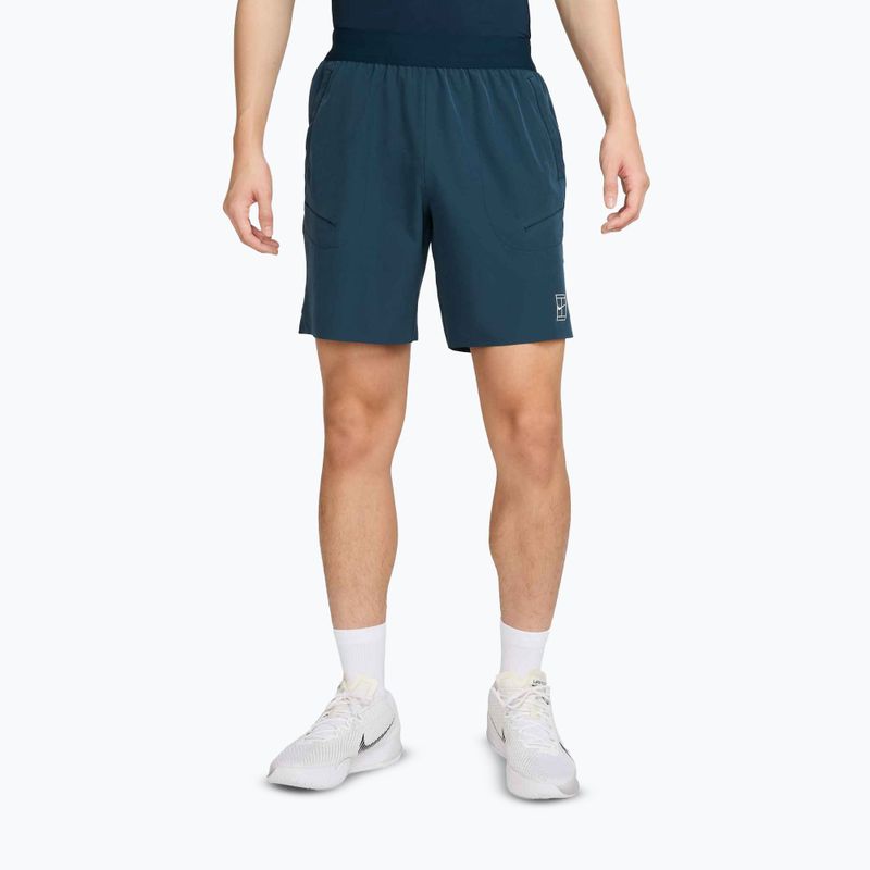 Men's tennis shorts Nike Court Dri-Fit Advantage 8" armory navy/white
